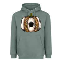 Sage Soccer Pumpkin Heavyweight Hoodie - texasbilliewilder