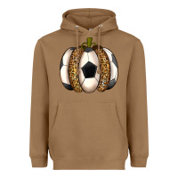 Toasted Coconut Soccer Pumpkin Heavyweight Hoodie - texasbilliewilder