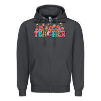 Smoke teach them love them watch them grow teacher Zipper Hoodie - Artiststas