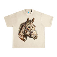 Sandshell appaloosa horse Urban Heavy Tee - LillyAllenDesigns