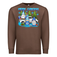 Chestnut merry christmas gnomies Premium Sweatshirt - texasbilliewilder