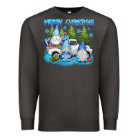 Smoke merry christmas gnomies Premium Sweatshirt - texasbilliewilder