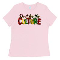 Bubblegum Pink do it for the culture juneteenth Ladies Tee - HRA Design Shop