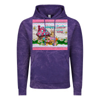 Cloud Purple happy easter y'all  rabbit Vintage Hoodie - BarkalooDesign