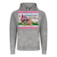 Cloud Rock happy easter y'all  rabbit Vintage Hoodie - BarkalooDesign