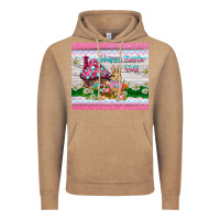 Vintage Coffee happy easter y'all  rabbit Vintage Hoodie - BarkalooDesign