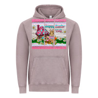 Vintage Zinc happy easter y'all  rabbit Vintage Hoodie - BarkalooDesign