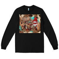 Black merry christmas gnome Long Sleeve Tee - JahusDesignShop