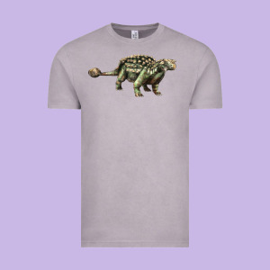 Ankylosaurus T-rex Vintage Tee Designed By Lillyallendesigns