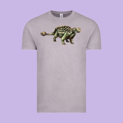 Ankylosaurus T-rex Vintage Tee Designed By Lillyallendesigns