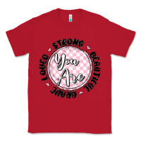 Red you are strong Classic Tee - MaliasSmallBusiness