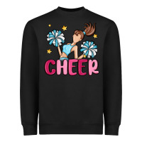 Black cheer Heavyweight Sweatshirt - MaliasSmallBusiness