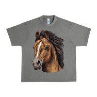Tornado quarter horse portrait Urban Heavy Tee - LillyAllenDesigns