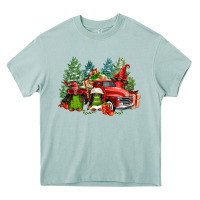 Arona merry christmas truck afro gnomies Heavy Core Tee - FaDigitalArtStudio