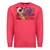Cardinal Bad witch vibes Premium Sweatshirt - NancyCooperArtShop