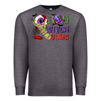 Bad Witch Vibes Premium Sweatshirt | Teevron