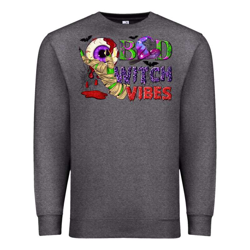 Bad Witch Vibes Premium Sweatshirt by NancyCooperArtShop | Teevron