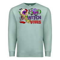 Seafoam Bad witch vibes Premium Sweatshirt - NancyCooperArtShop