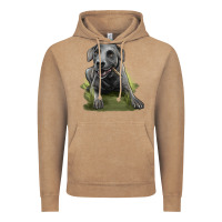 Vintage Coffee Texas Blue Lacy Dog Vintage Hoodie - LillyAllenDesigns