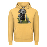 Vintage Mustard Texas Blue Lacy Dog Vintage Hoodie - LillyAllenDesigns