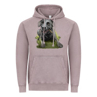 Vintage Zinc Texas Blue Lacy Dog Vintage Hoodie - LillyAllenDesigns