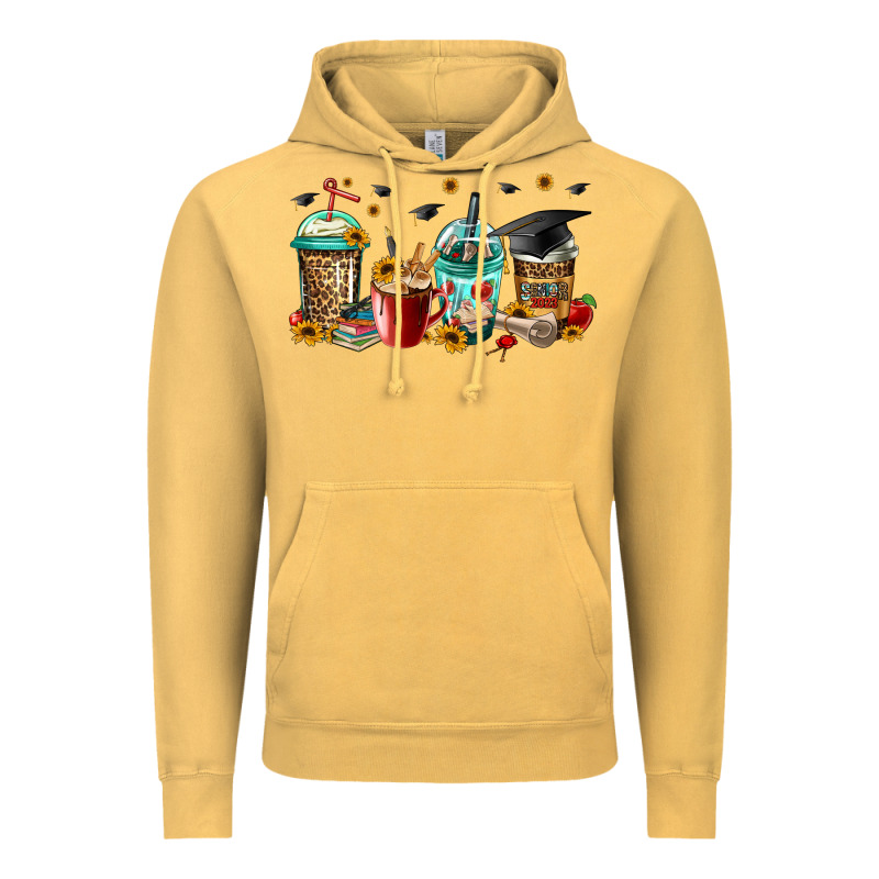 Senior 2023 Graduation Coffee Vintage Hoodie by Jasminsmagicworld | Teevron