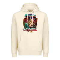 Sandshell Cosmic Cowgirl Premium Hoodie - HowdyJamesFarm