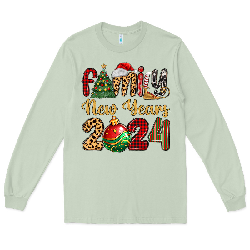 Family New Years 2024 Long Sleeve Tee by MaliasSmallBusiness | Teevron