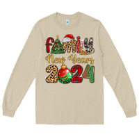 Mushroom family new years 2024 Long Sleeve Tee - MaliasSmallBusiness