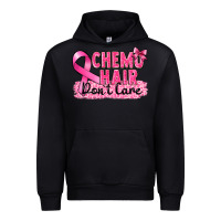 Black Breast Cancer Chemo hair don't care Urban Hoodie - FaDigitalArtStudio