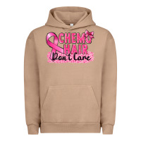 Pigment Burro Breast Cancer Chemo hair don't care Urban Hoodie - FaDigitalArtStudio