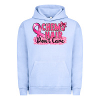 Breast Cancer Chemo Hair Don't Care Urban Hoodie | Teevron
