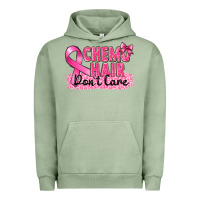 Pigment Oil Green Breast Cancer Chemo hair don't care Urban Hoodie - FaDigitalArtStudio