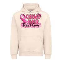 Sandshell Breast Cancer Chemo hair don't care Urban Hoodie - FaDigitalArtStudio