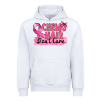 White Breast Cancer Chemo hair don't care Urban Hoodie - FaDigitalArtStudio