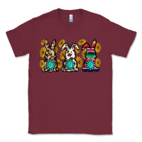 Burgundy western bunny Classic Tee - MaliasSmallBusiness