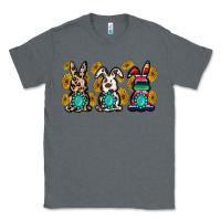Charcoal Heather western bunny Classic Tee - MaliasSmallBusiness
