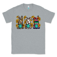 Heather Grey western bunny Classic Tee - MaliasSmallBusiness