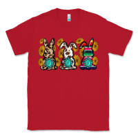 Red western bunny Classic Tee - MaliasSmallBusiness