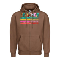 Chestnut teacher believe Zipper Hoodie - Artiststas