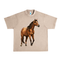 French Oak Quarter Horse Urban Heavy Tee - LillyAllenDesigns