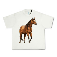 Pistachio Quarter Horse Urban Heavy Tee - LillyAllenDesigns