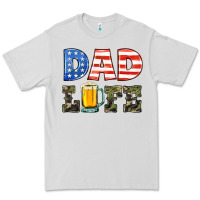 Dove Grey dad life Premium Tee - HRA Design Shop