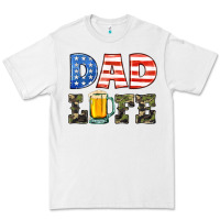 White dad life Premium Tee - HRA Design Shop