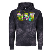 Cloud Black coffee cups Vintage Hoodie - NancyCooperArtShop