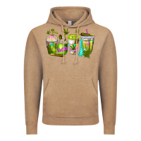 Vintage Coffee coffee cups Vintage Hoodie - NancyCooperArtShop