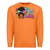 Carrot 70's made 80's raised afro messy bun Premium Sweatshirt - texasbilliewilder