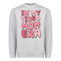 Heather Grey in my tired mom era Heavyweight Sweatshirt - MaliasSmallBusiness