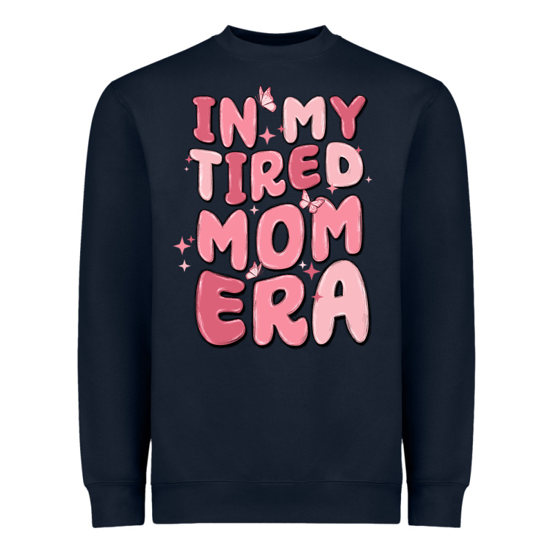 In My Tired Mom Era Heavyweight Sweatshirt by MaliasSmallBusiness | Teevron