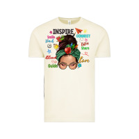 Vintage Arctic Teacher messy bun caucasian Vintage Tee - NancyCooperArtShop